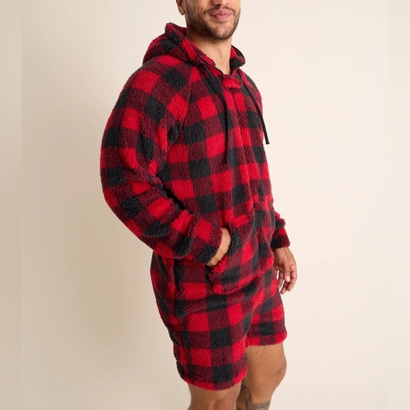 NWT Chubbies Men’s Chubbsie The Lumberjack of All Trades in Red Buffalo Check 2X - Picture 1 of 6